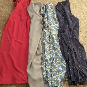 Bundle of women's blousy tank tops